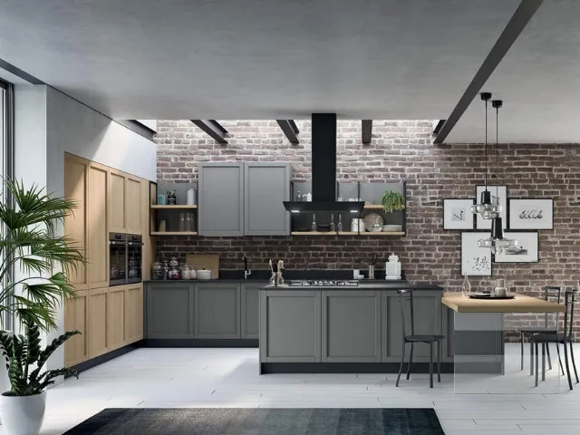 Cucina Moderna Noah Composizione 01 di Prima Cucine