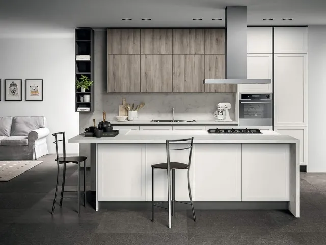 Cucina Moderna Tris Composizione 01 di Prima Cucine