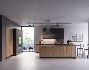 Cucina Moderna Tris Composizione 02 di Prima Cucine