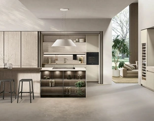 Cucina Moderna con isola Aliant 01 di Stosa