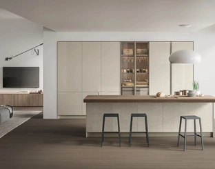 Cucina Moderna con isola Aliant 02 di Stosa