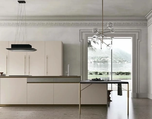 Cucina Moderna con penisola Metropolis 05 di Stosa