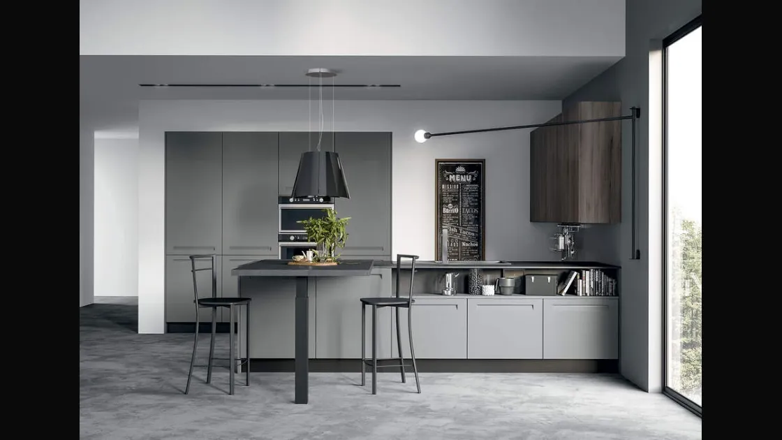 Cucina Moderna Tris Composizione 06 di Prima Cucine