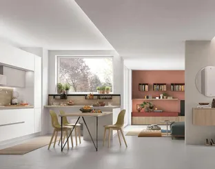 Cucina Moderna con penisola Young 05 di Stosa