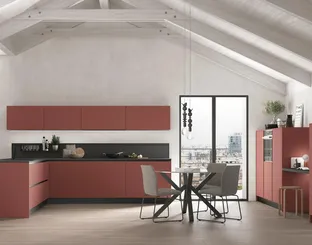 Cucina Moderna con penisola Young 06 di Stosa