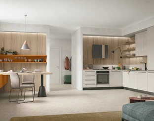 Cucina Moderna angolare Young Modern 07 di Stosa