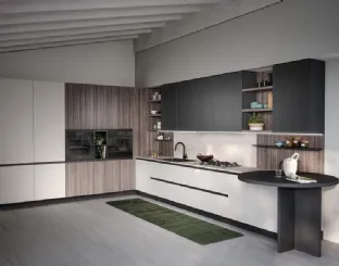 Cucina Moderna angolare Zoe Composizione 03 di Prima Cucine